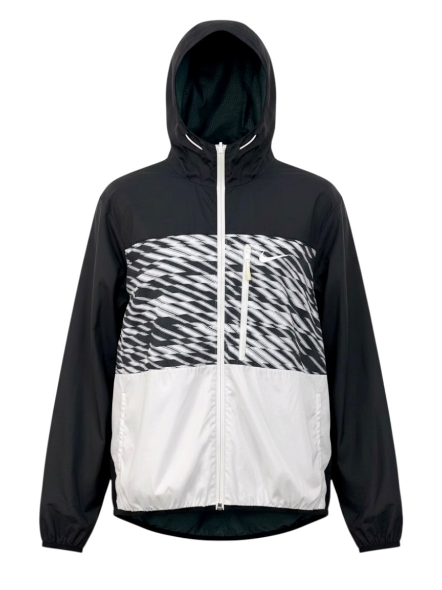 Nike Distorted Stripe Jacket Black/White