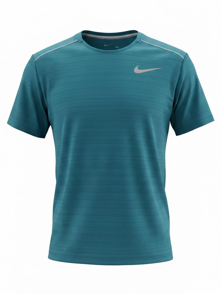 Nike Miler T-Shirt - Green Abyss