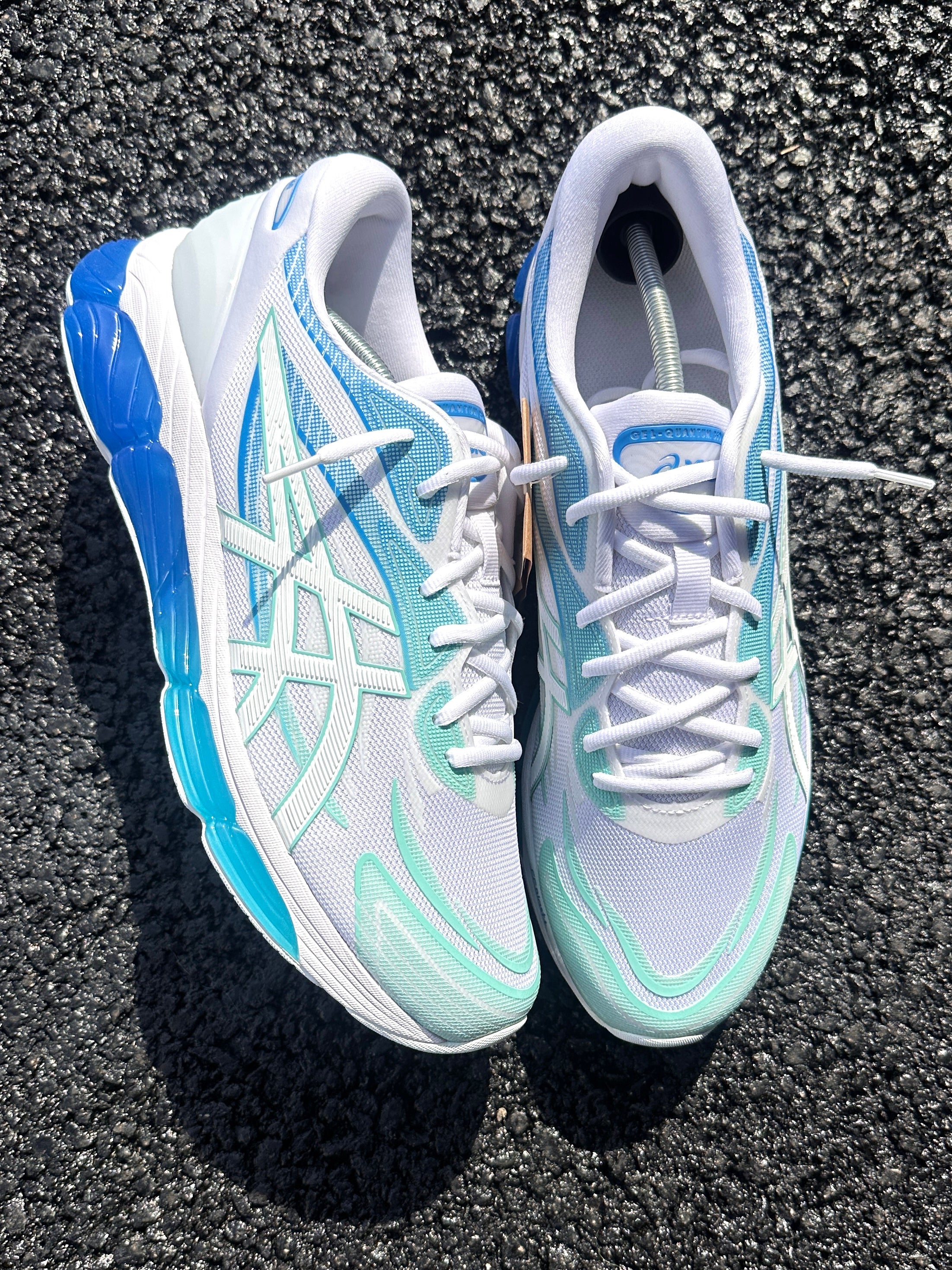 GEL QUANTUM 360 ‘WHITE/AZUL BLUE’