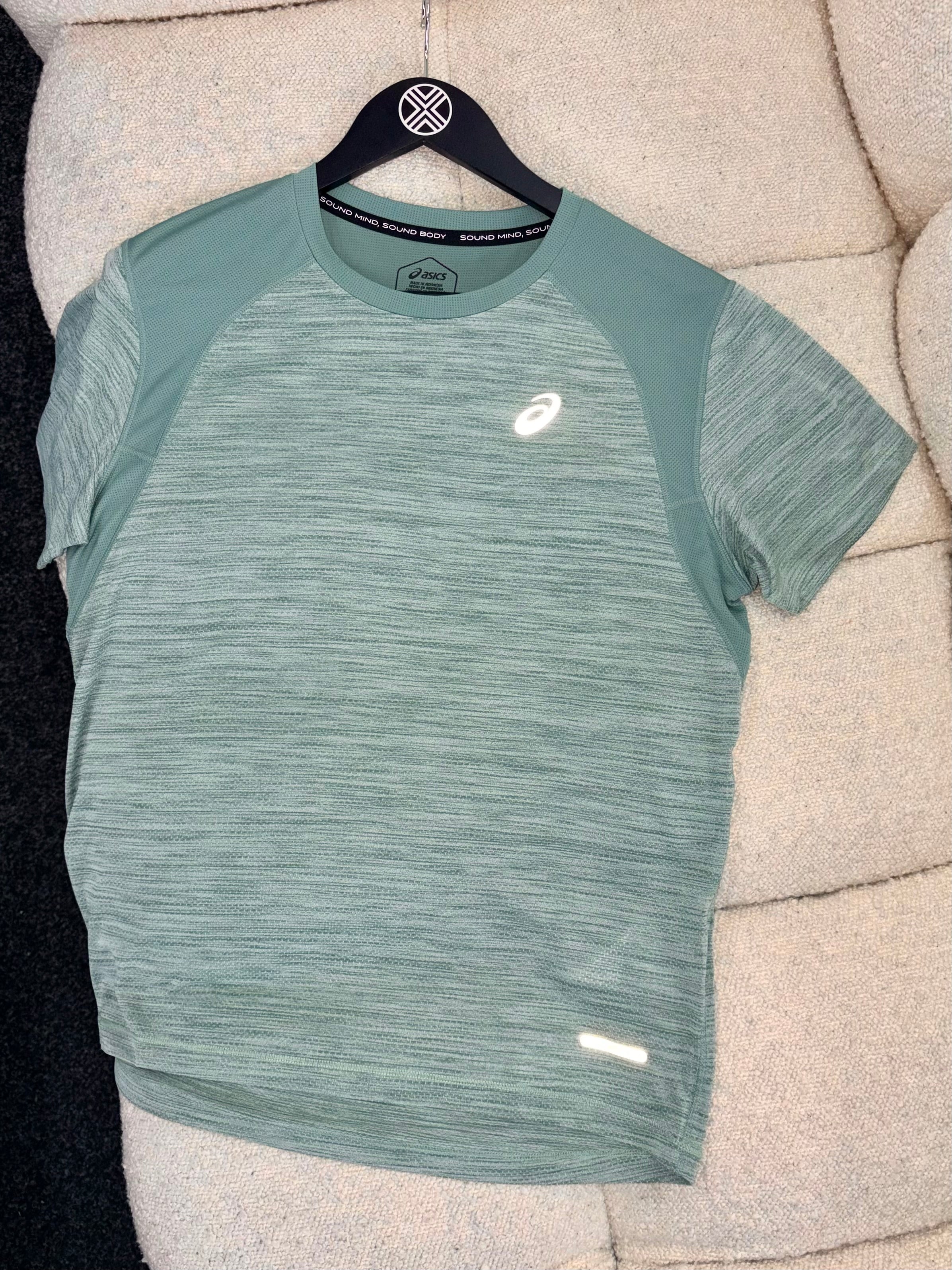 ASICS RACE T-SHIRT CELADON