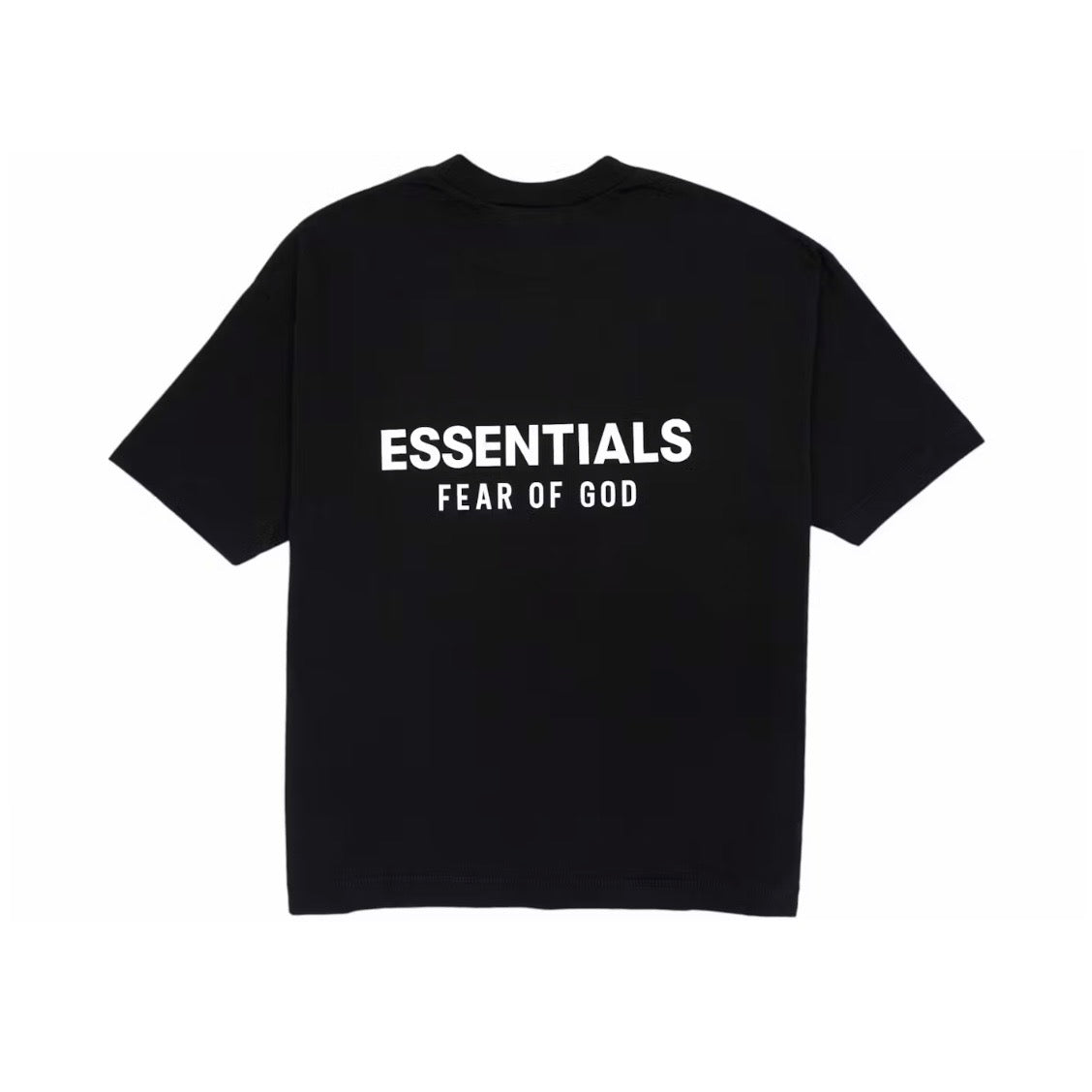 SS25 Essentials T-shirt Jet Black