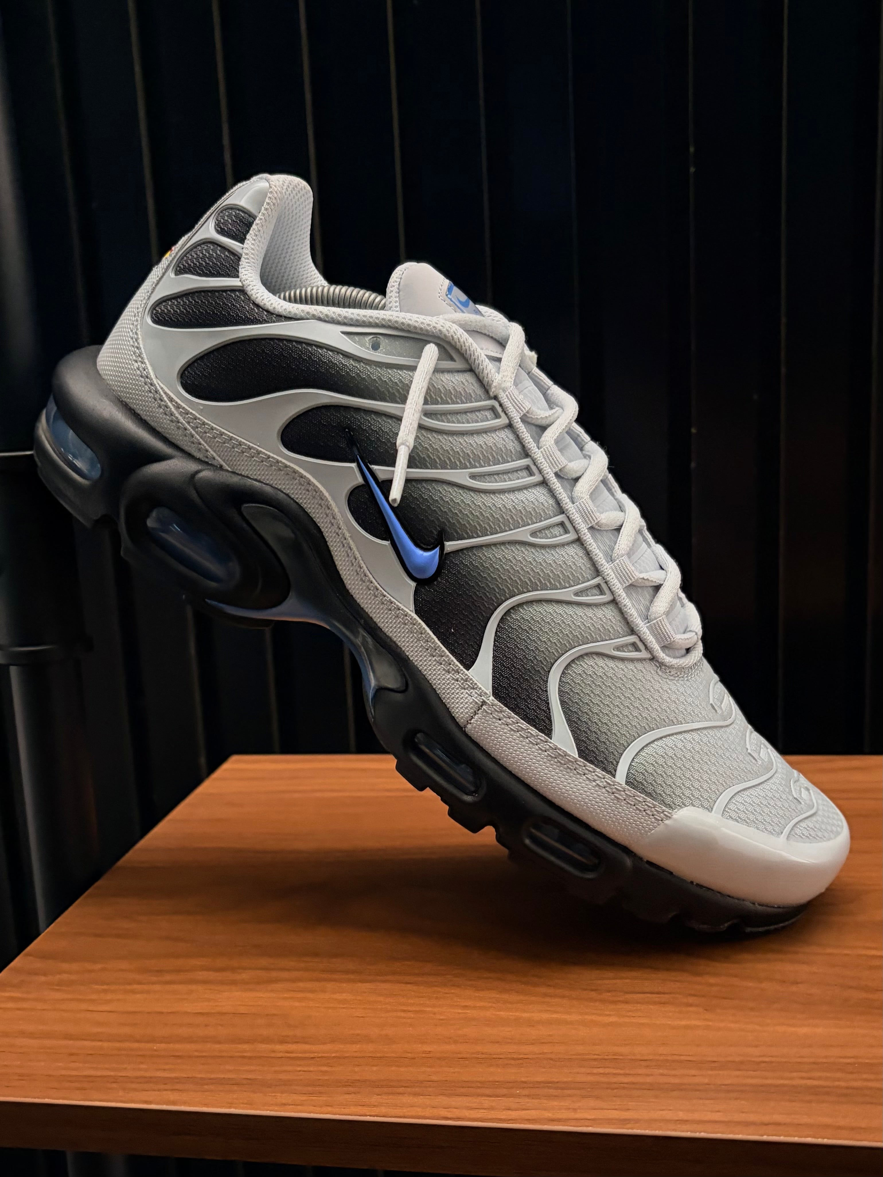 nike tn blue grey