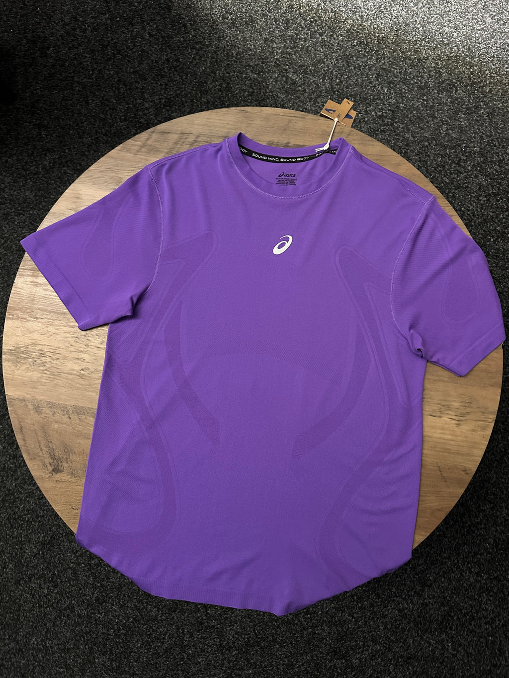 ASICS SEAMLESS T-SHIRT ENDO PURPLE