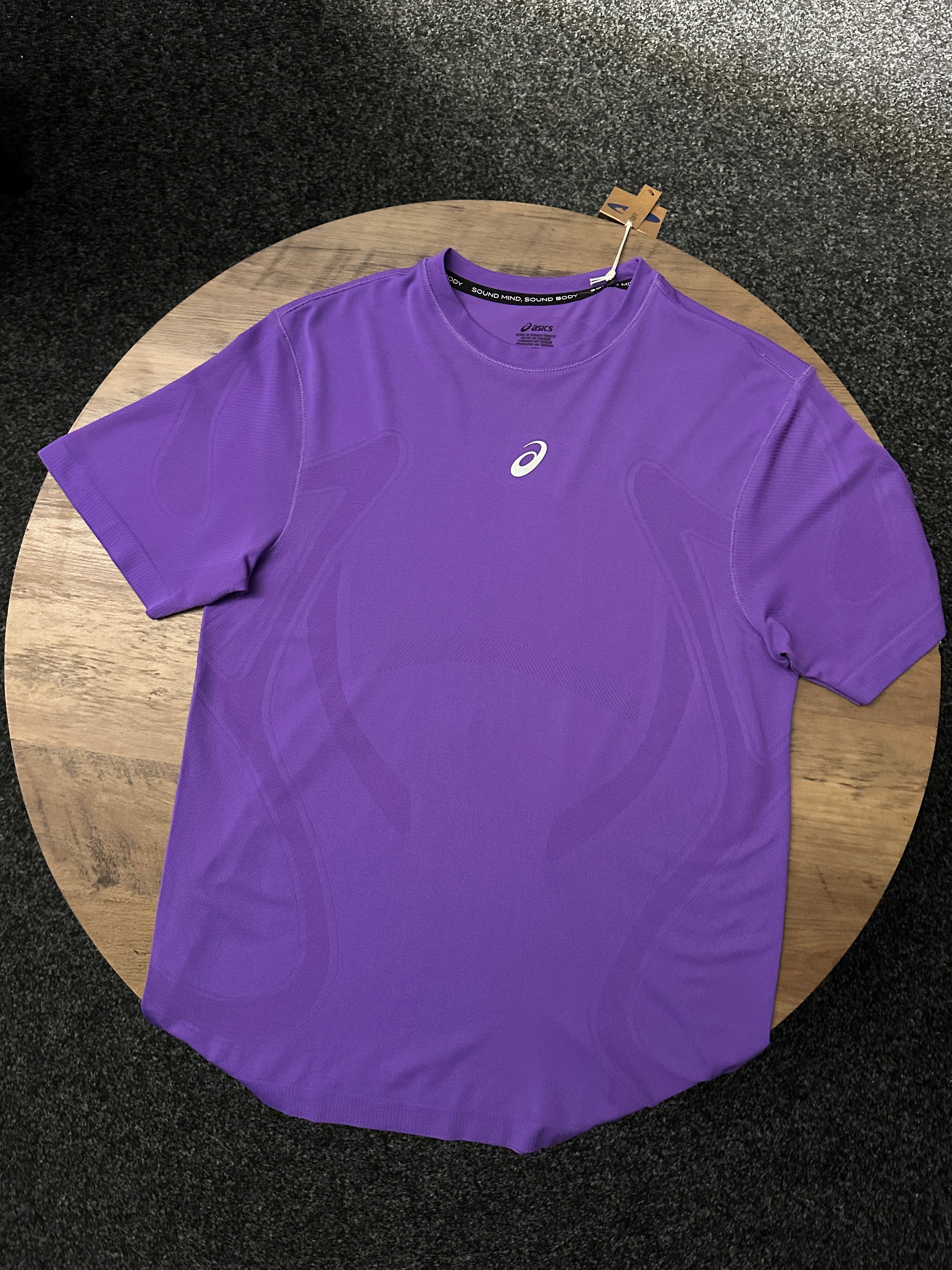 ASICS SEAMLESS T-SHIRT ENDO PURPLE