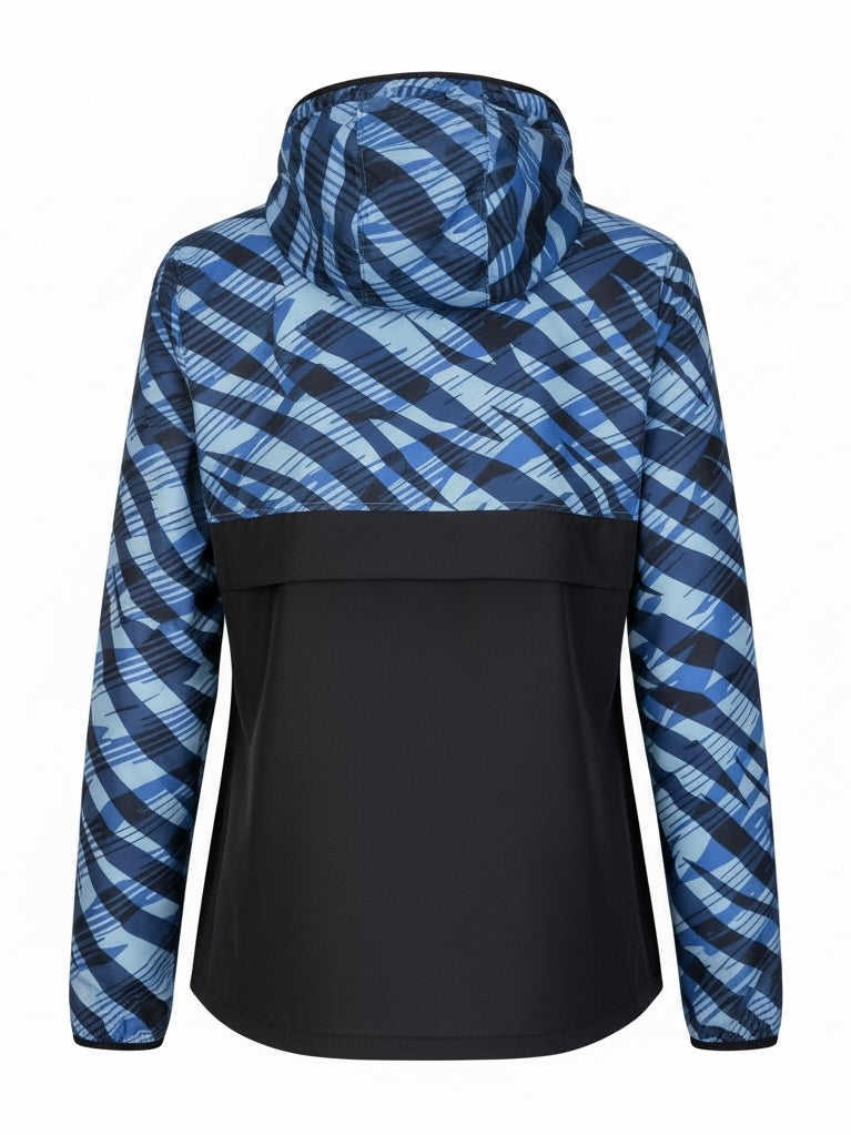 ASICS HYBRID JACKET BLUE TIGER