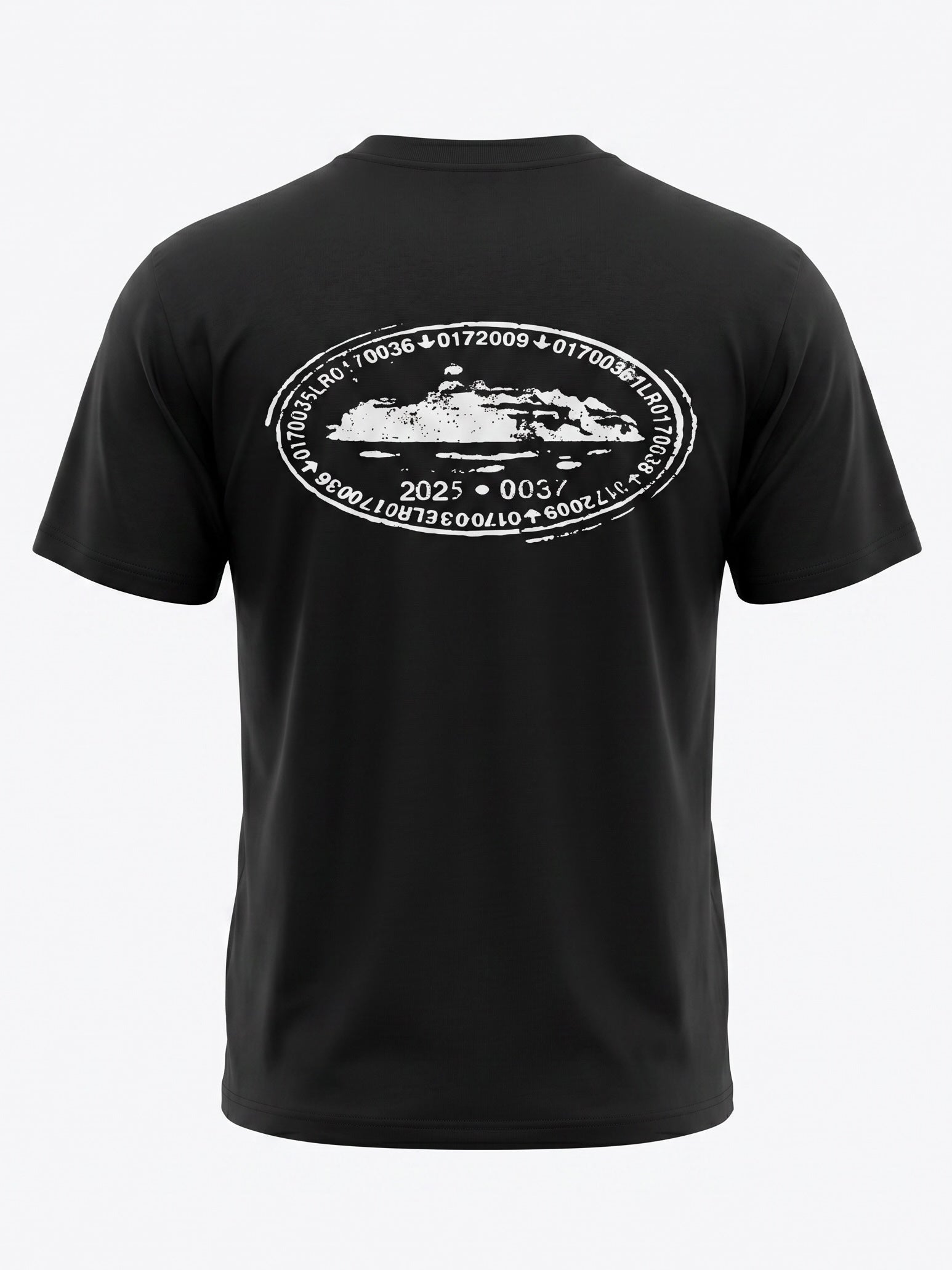 Corteiz Stamp Island T-Shirt Black