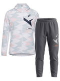 Asics Aim-TRG Tracksuit White/Black