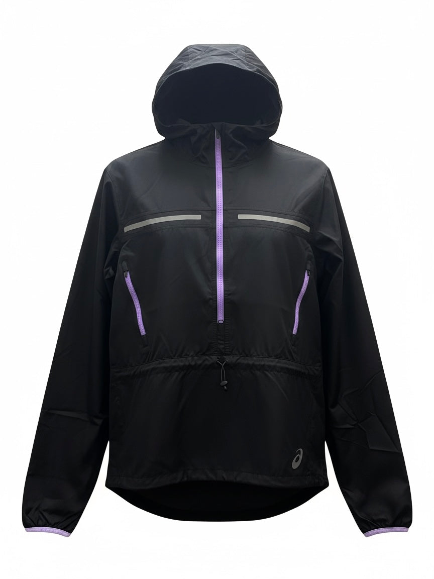 ASICS HYBRID JACKET BLACK/LILAC