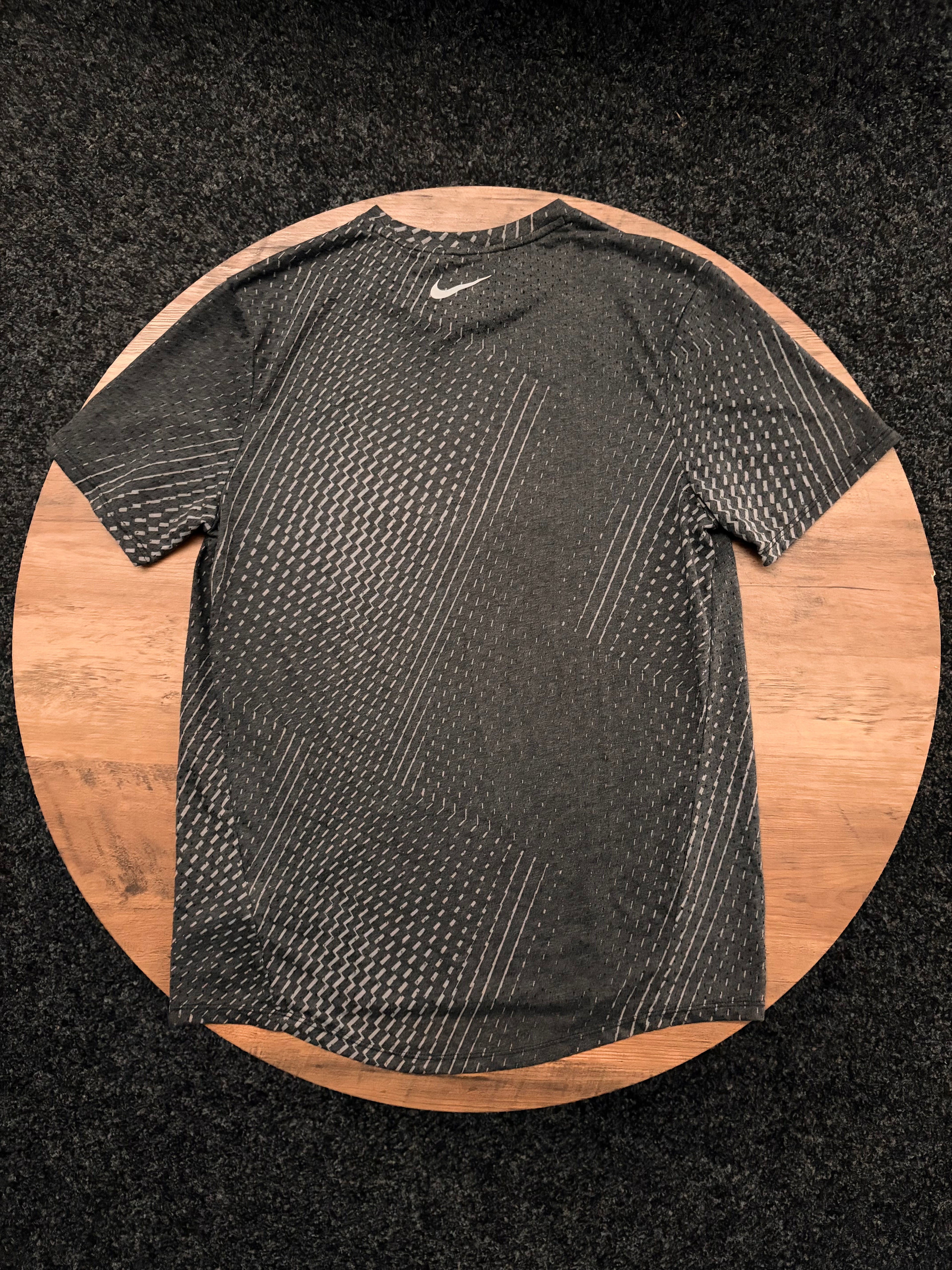 NIKE MILER T-SHIRT GREY FADE