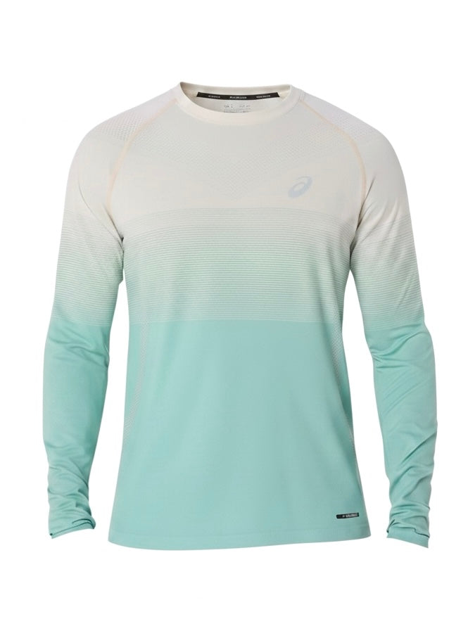 Asics Seamless Long Sleeve T-Shirt Oasis Green/Birch