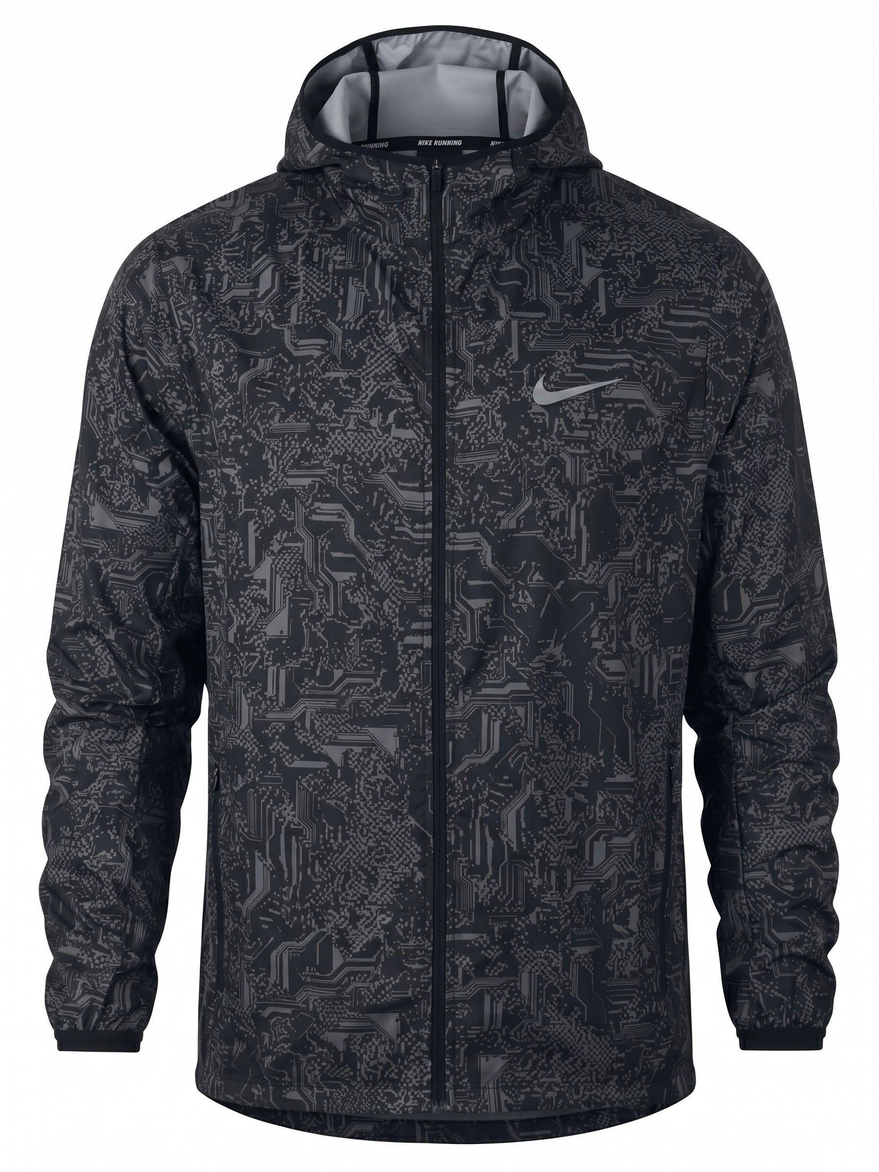 Nike Glitch Windrunner Jacket Black