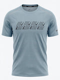 Nike Print Miler T-Shirt Sky Blue