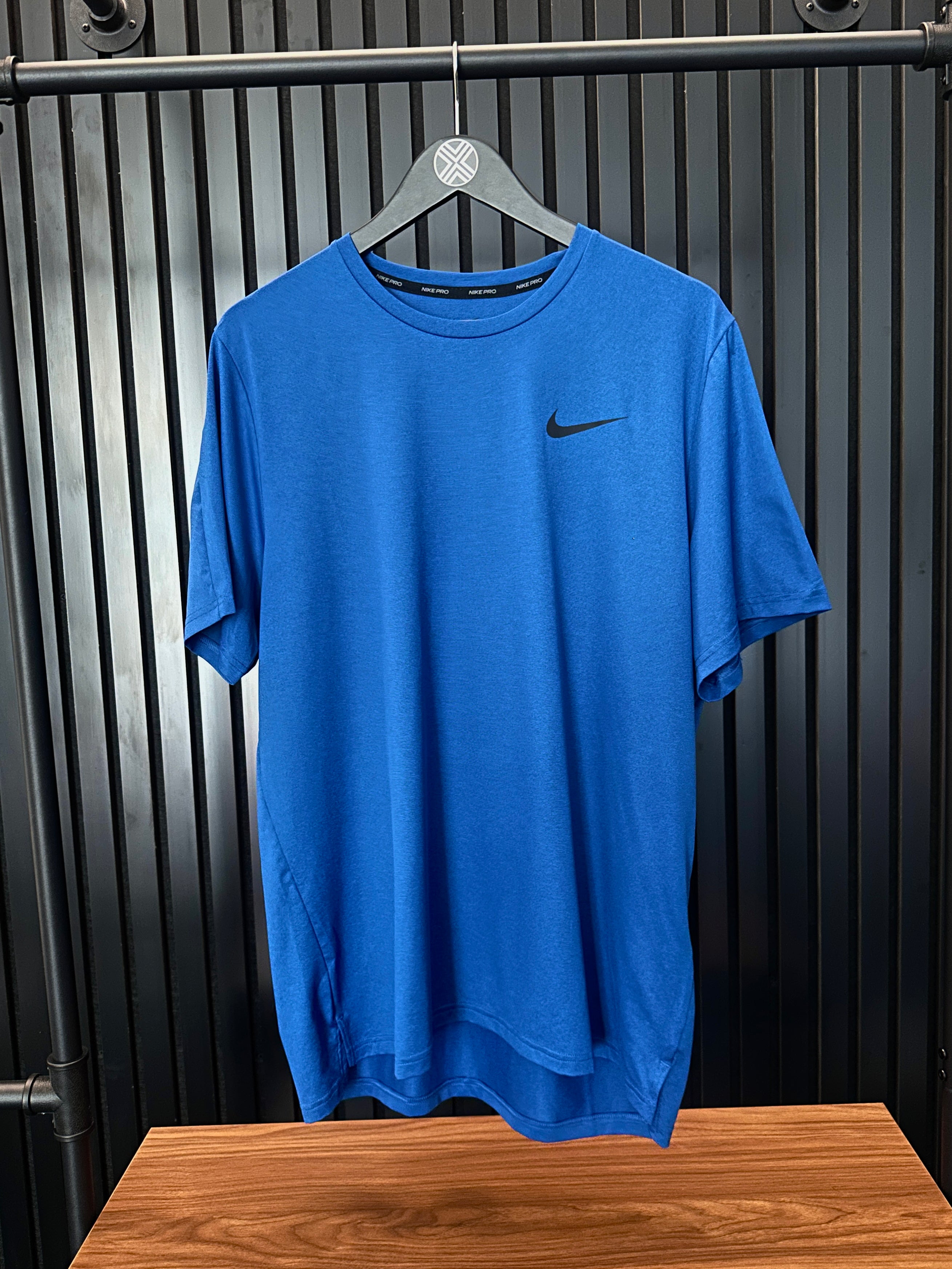 NIKE PRO T-SHIRT ROYAL BLUE