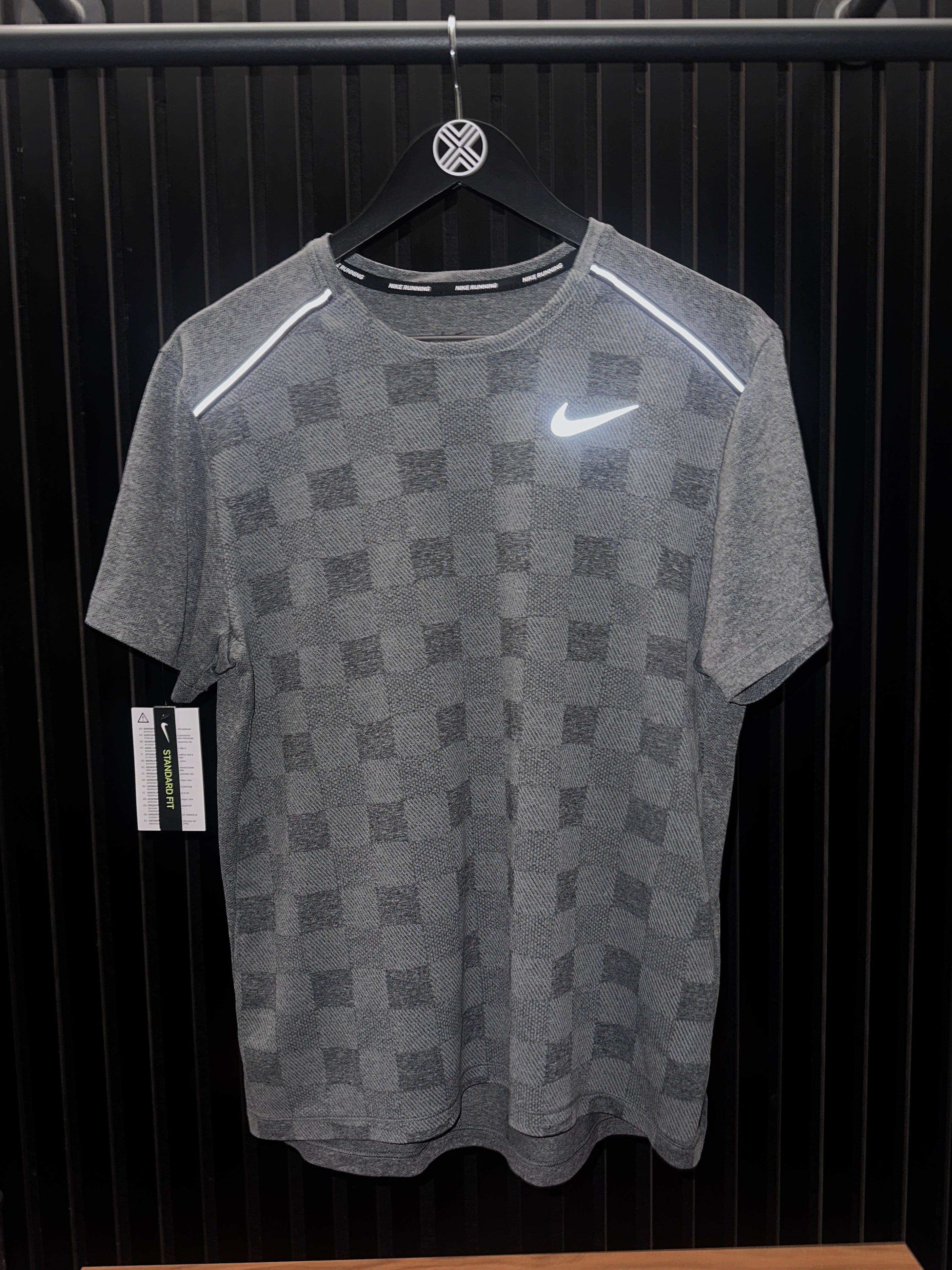 NIKE 2017 GRID MILER T-SHIRT ‘GREY’