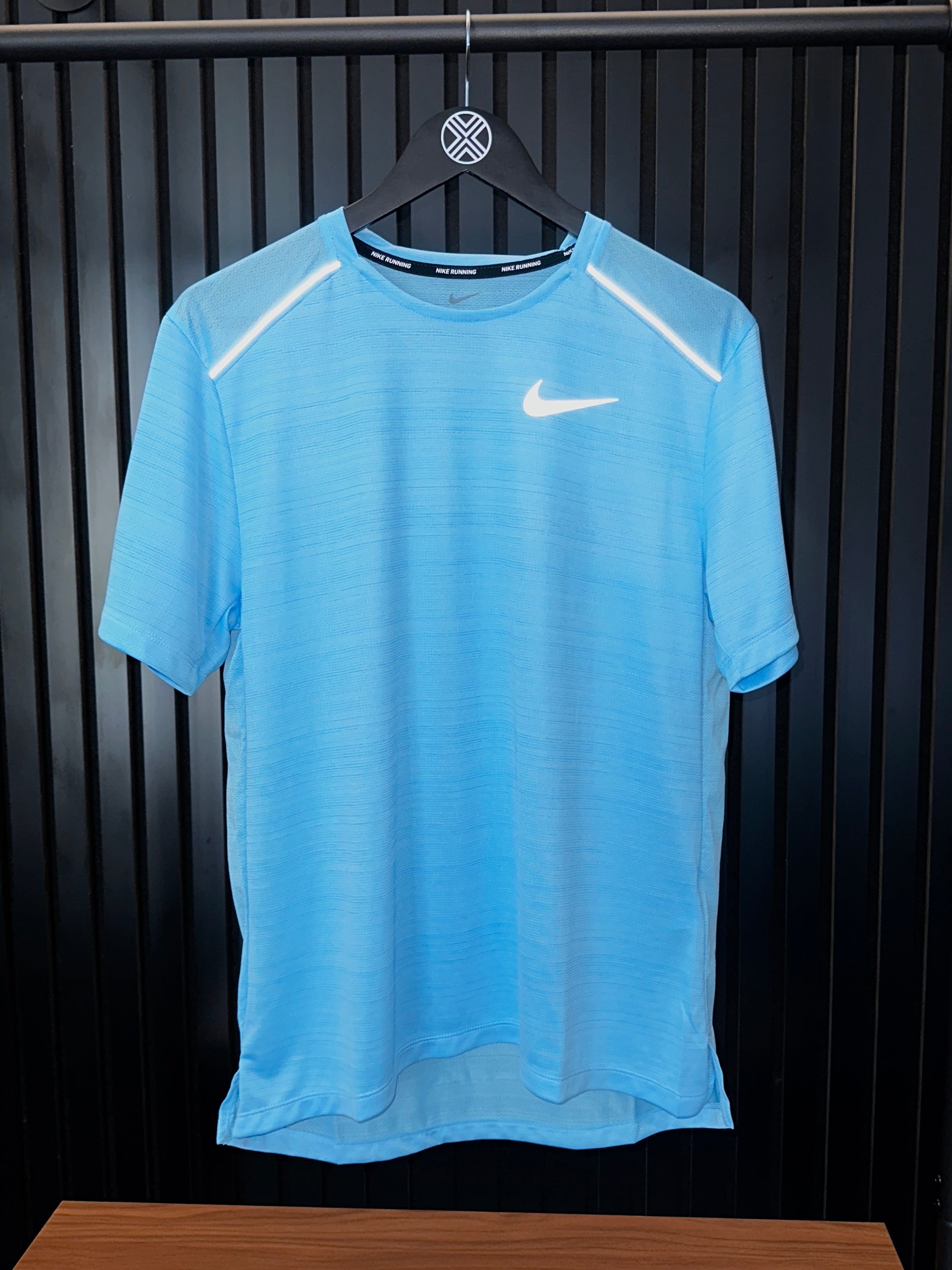 MILER T-SHIRT ‘AQUARIUS BLUE’