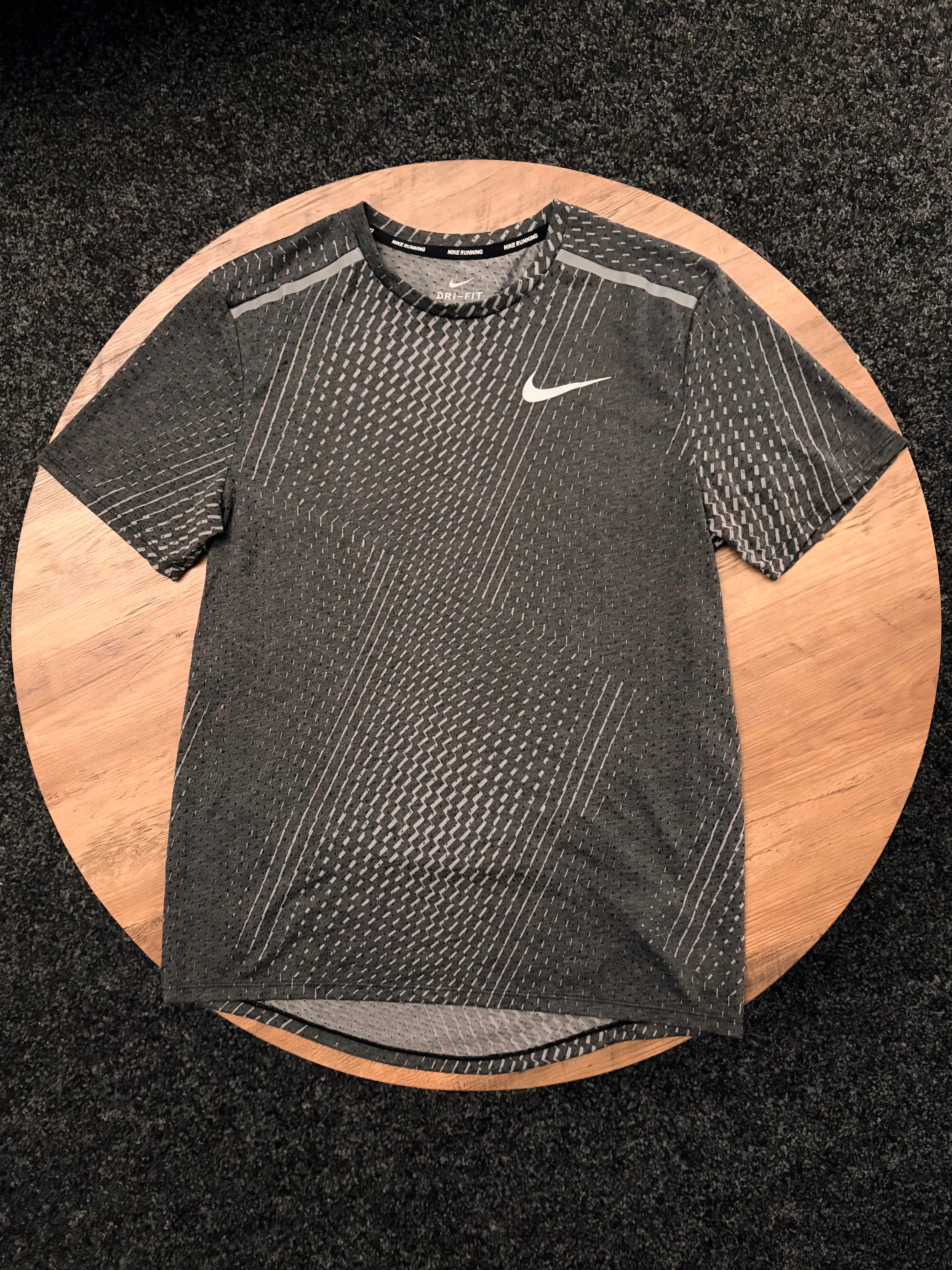 NIKE MILER T-SHIRT GREY FADE