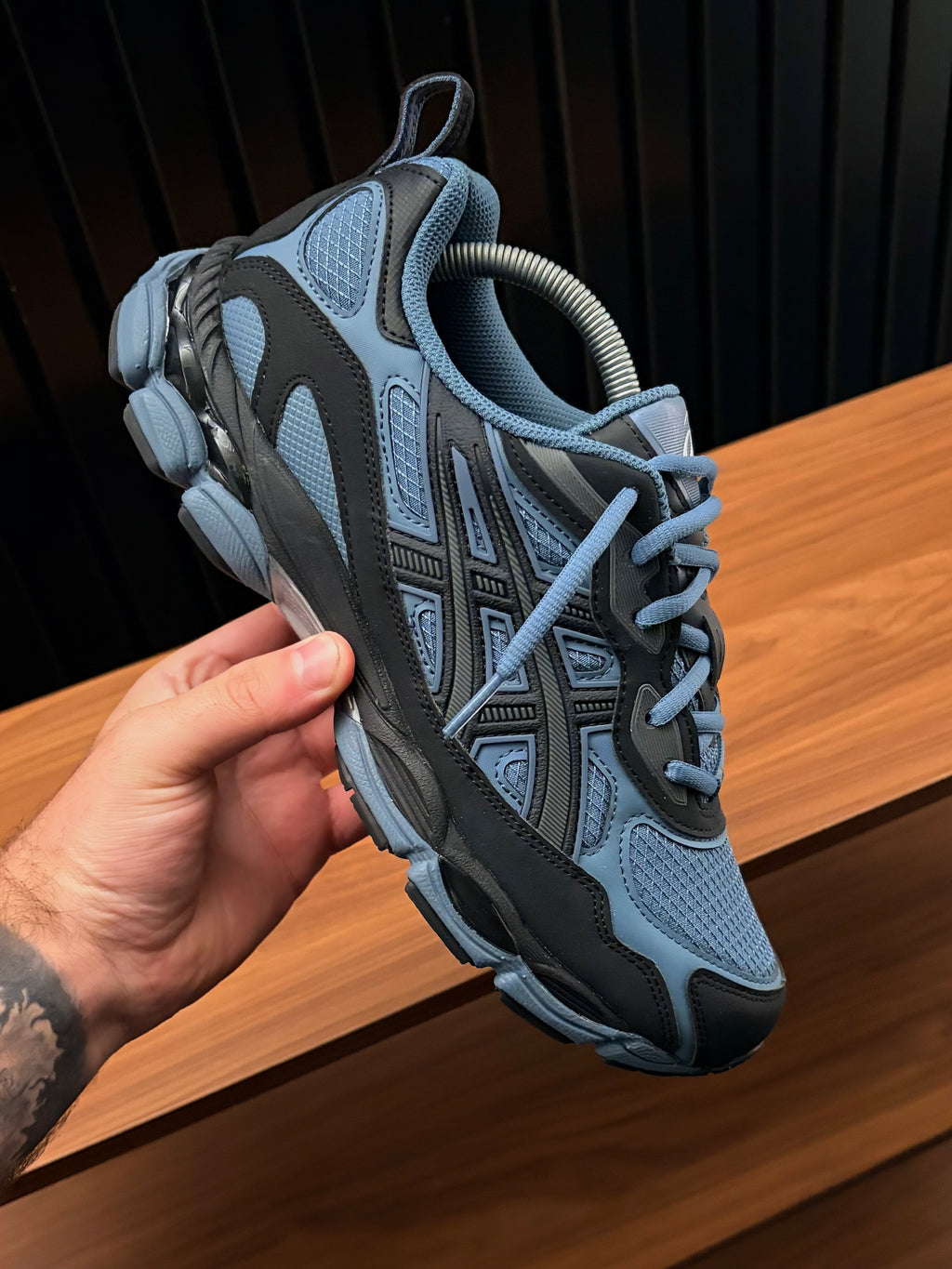 ASICS GEL NYC RGD IRONCLAD/BLACK