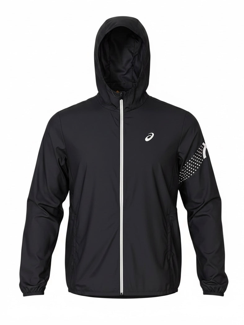 Asics Icon Windrunner Jacket Black/White