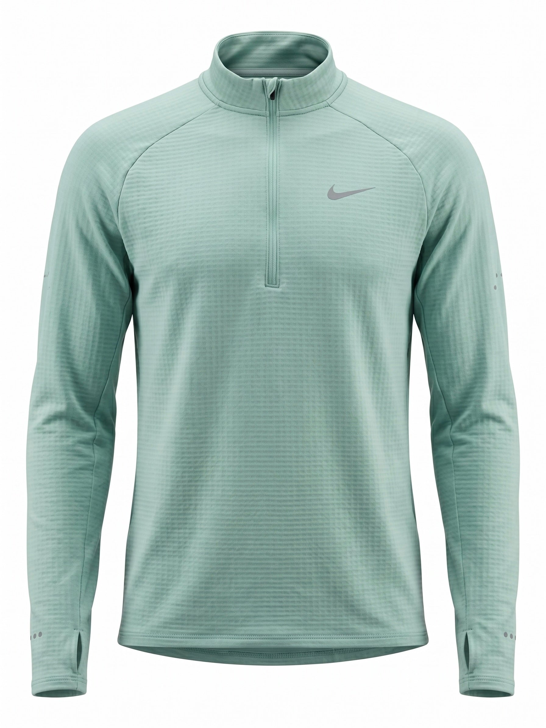 Nike Stride Therma-Fit Half Zip Cannon Green