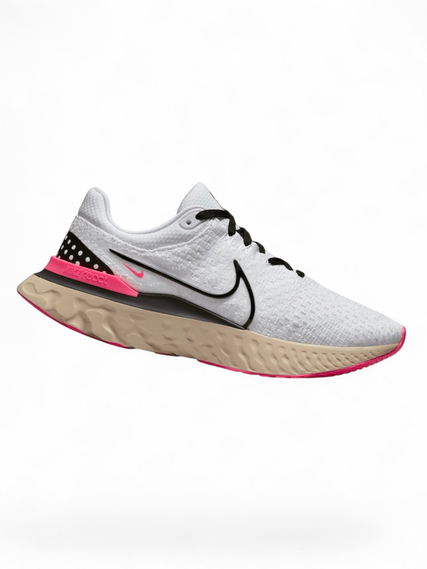 Nike React Flyknit 3 White/Pink