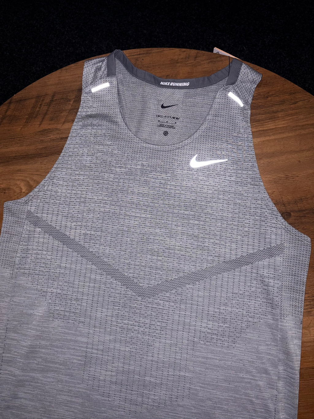 NIKE TECHKNIT ULTRA VEST IRON GREY