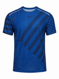 Nike Stripe Techknit Ultra T-Shirt Royal Blue