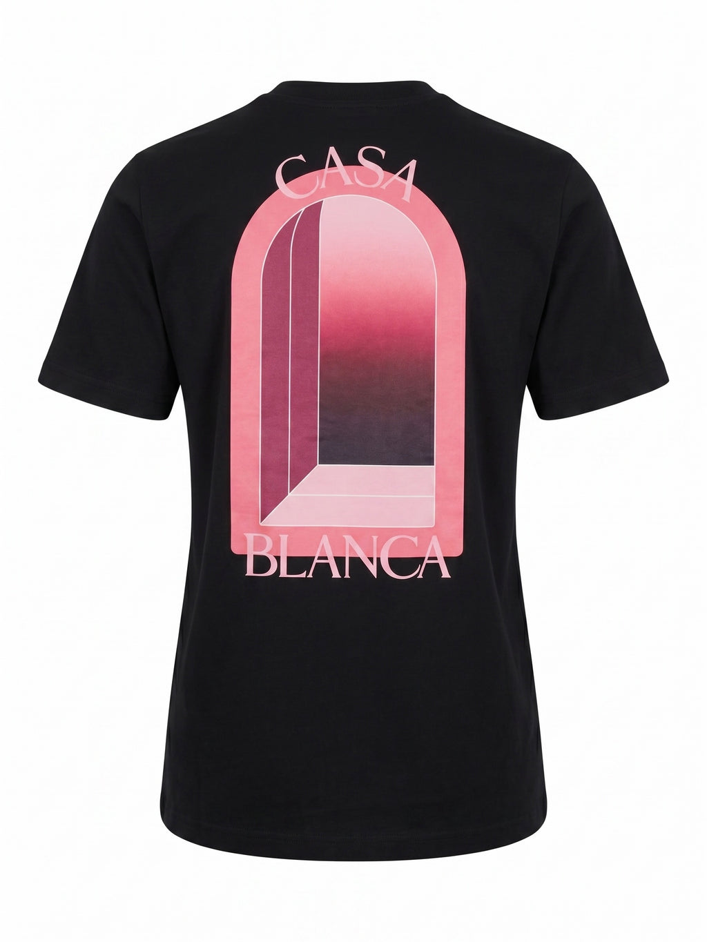 Casablanca Arches T-Shirt Black/Pink