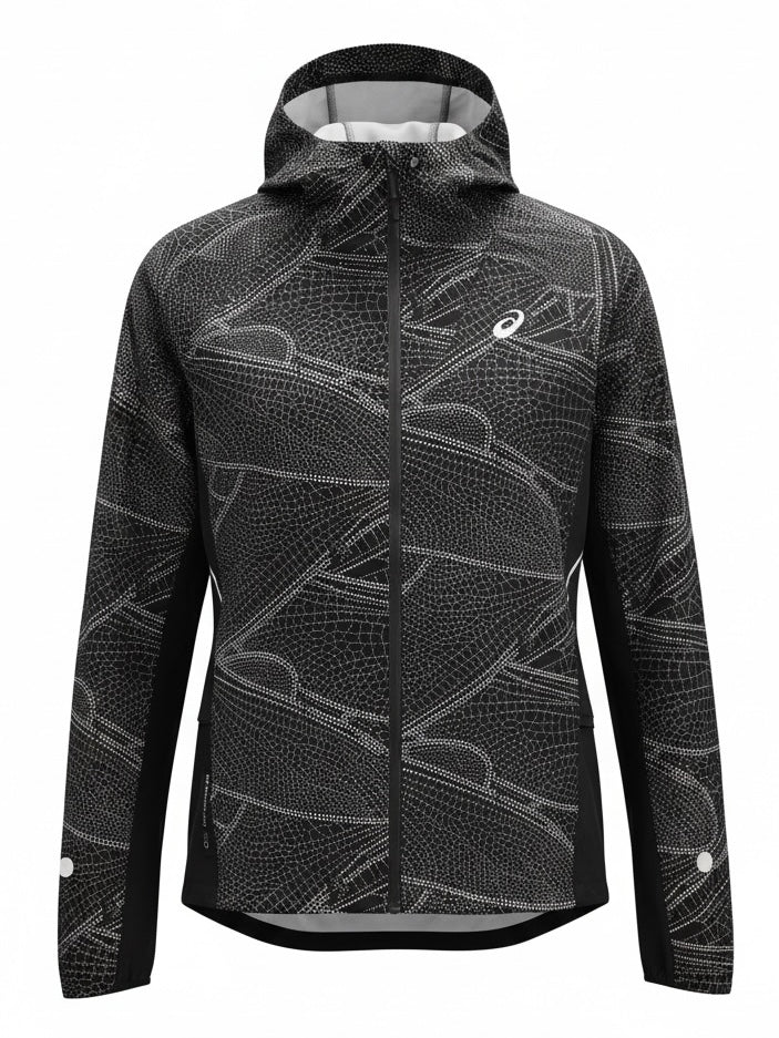 ASICS LIMITED SERIES WINDRUNNER JACKET BLACK/SILVER