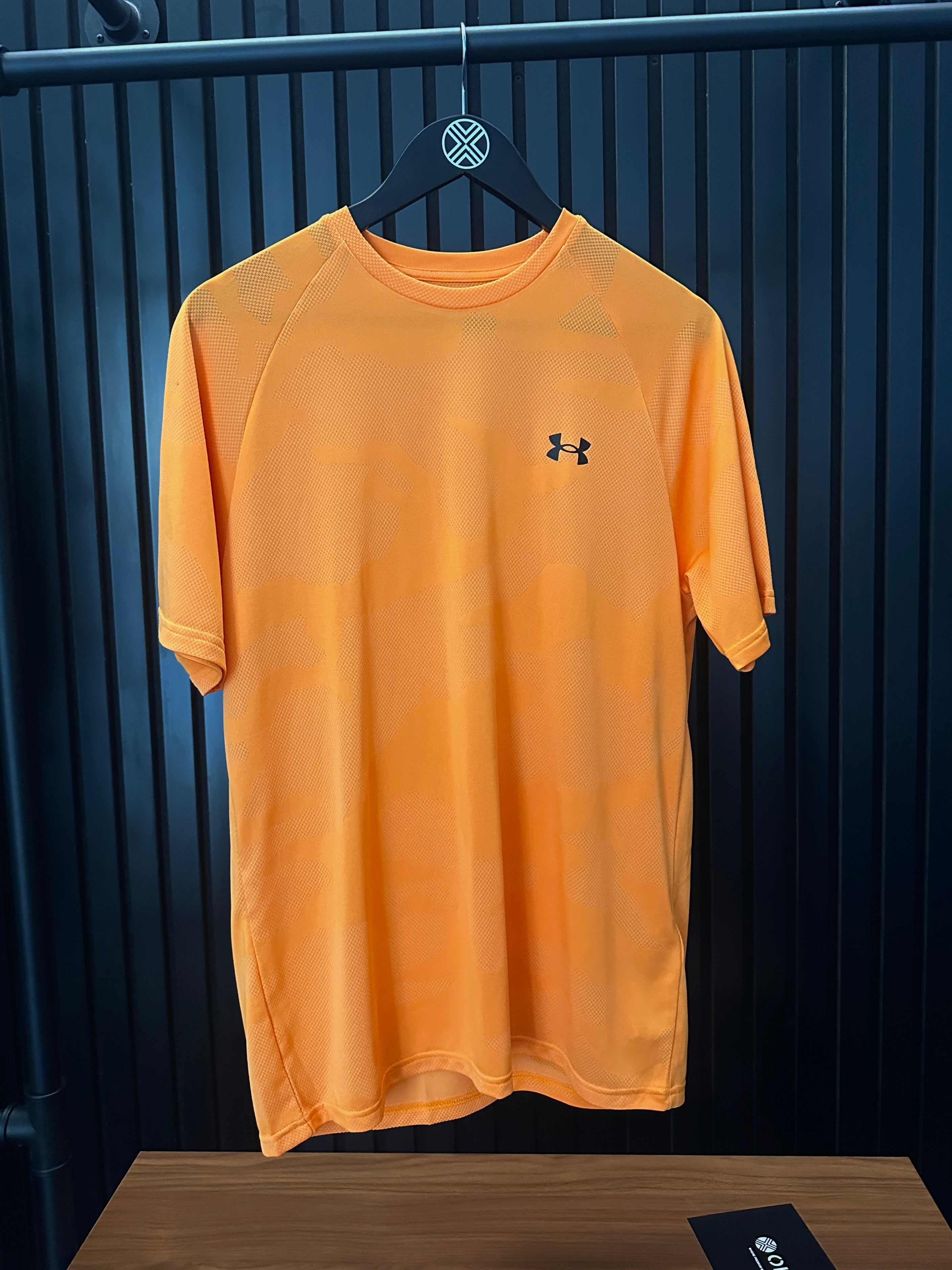 JACQUARD CAMO T-SHIRT ‘ORANGE’