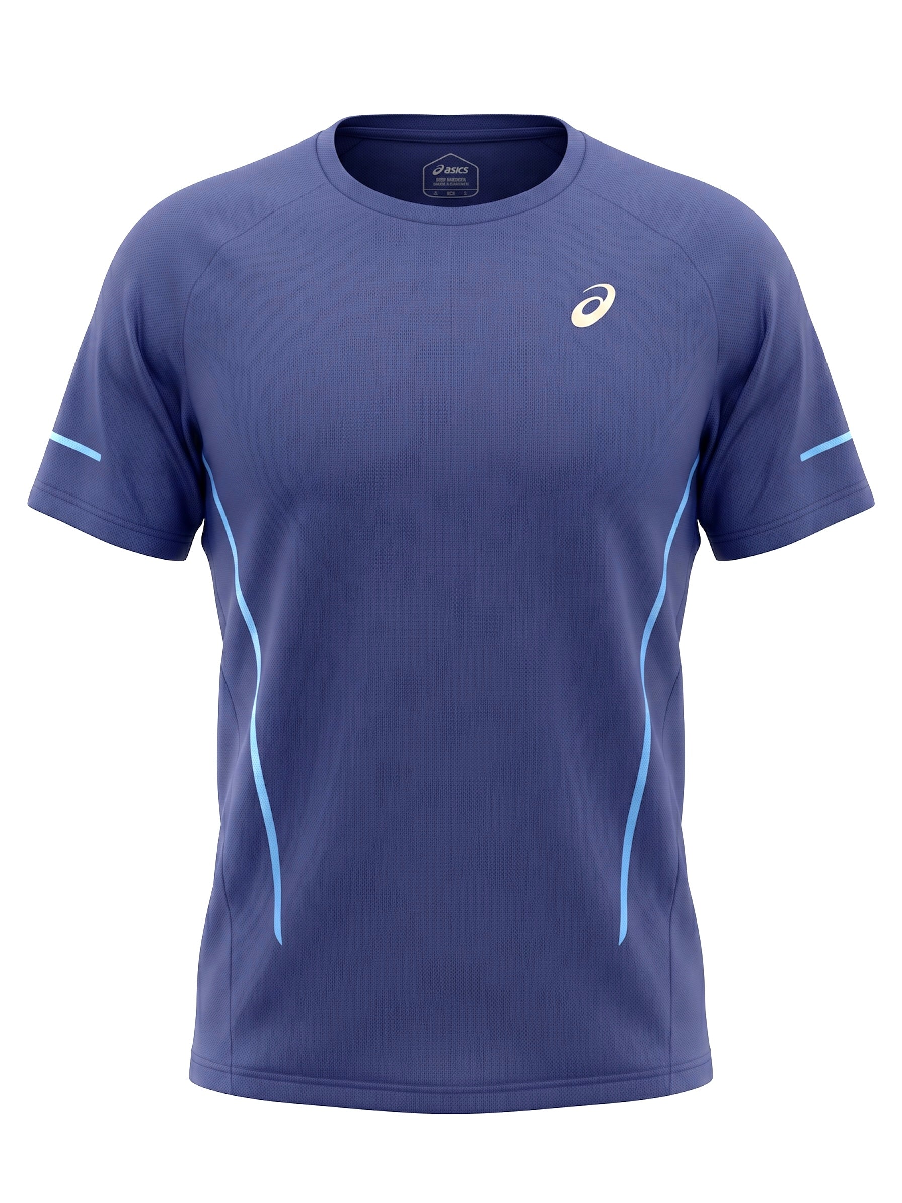 Asics Curved Seam T-Shirt Indigo