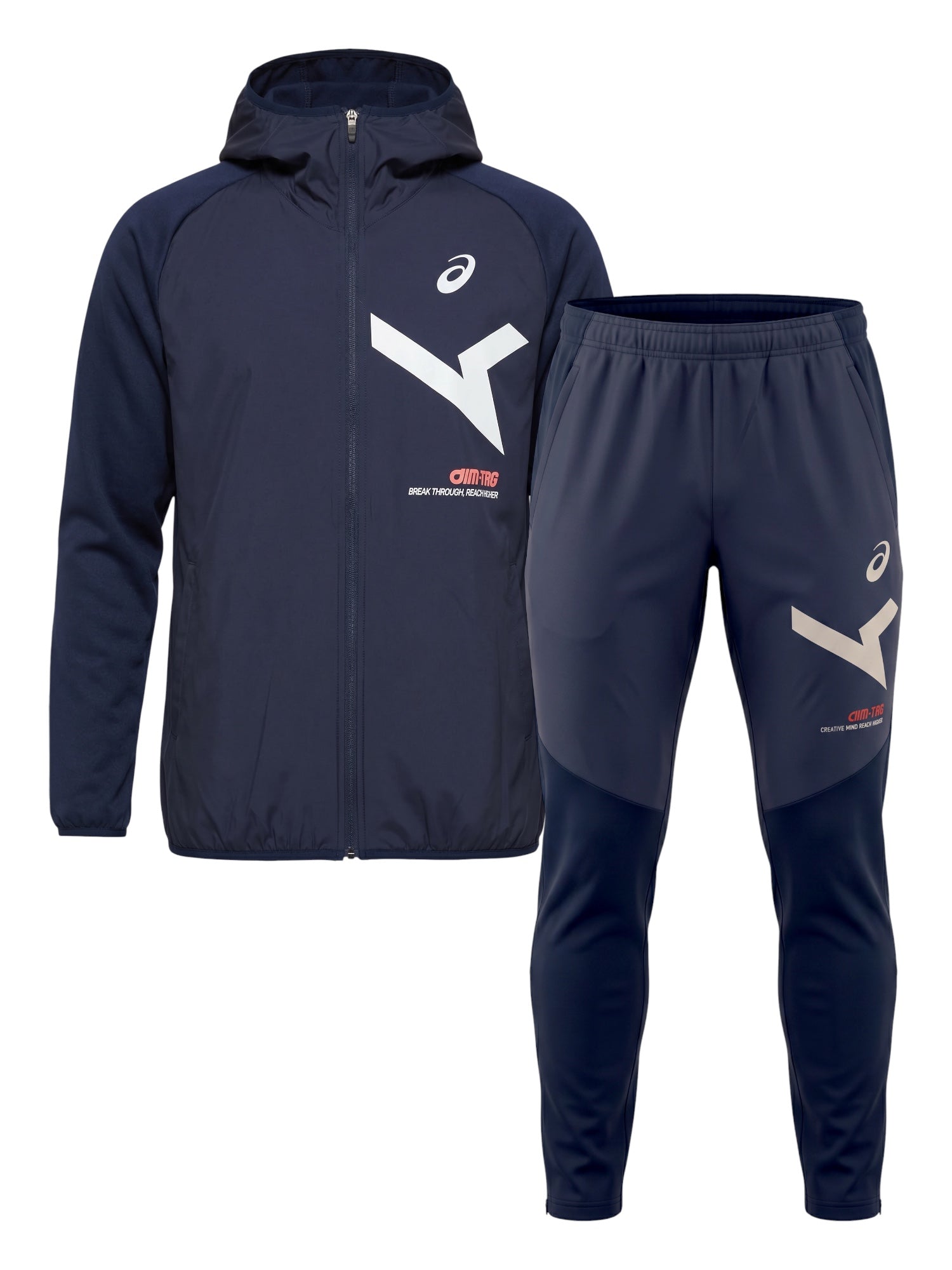 Asics Aim-TRG Tracksuit Navy