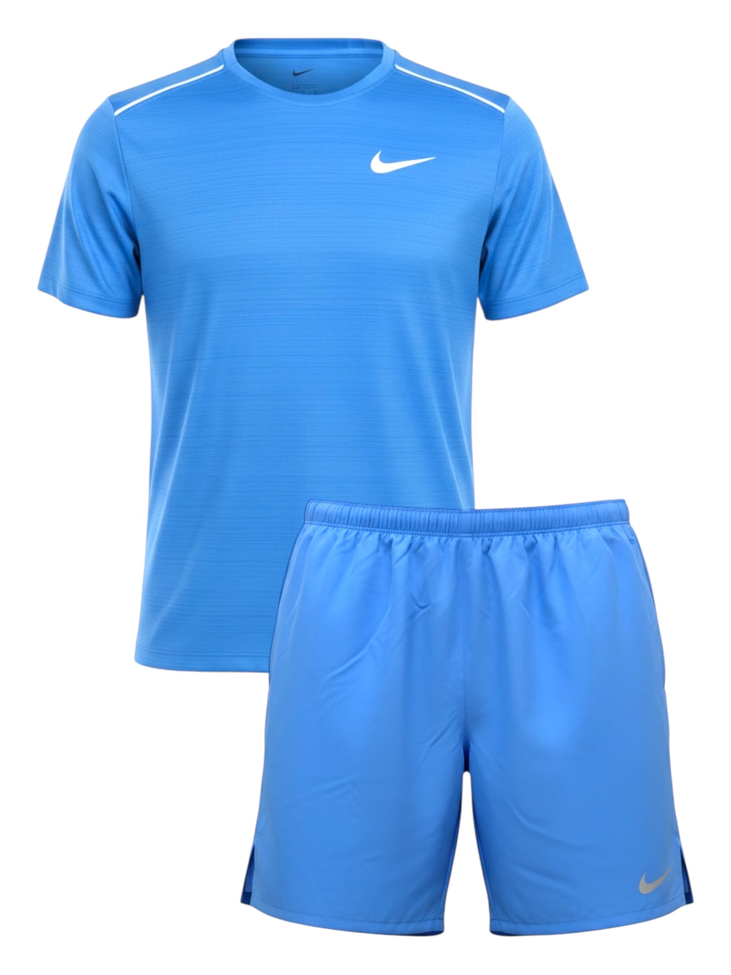 NIKE MILER T-SHIRT / SHORTS SET UNI BLUE