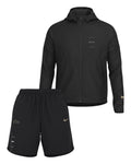 Nike Double Swoosh Miler Repel Set Black/Beige