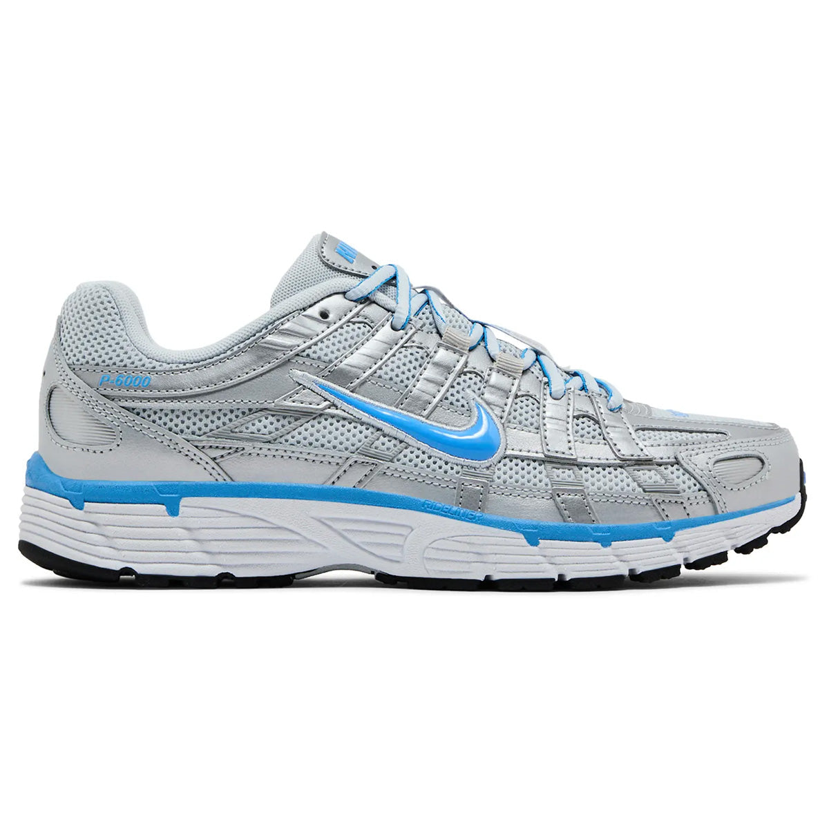 Nike P-6000 Metallic Platinum University Blue - 3