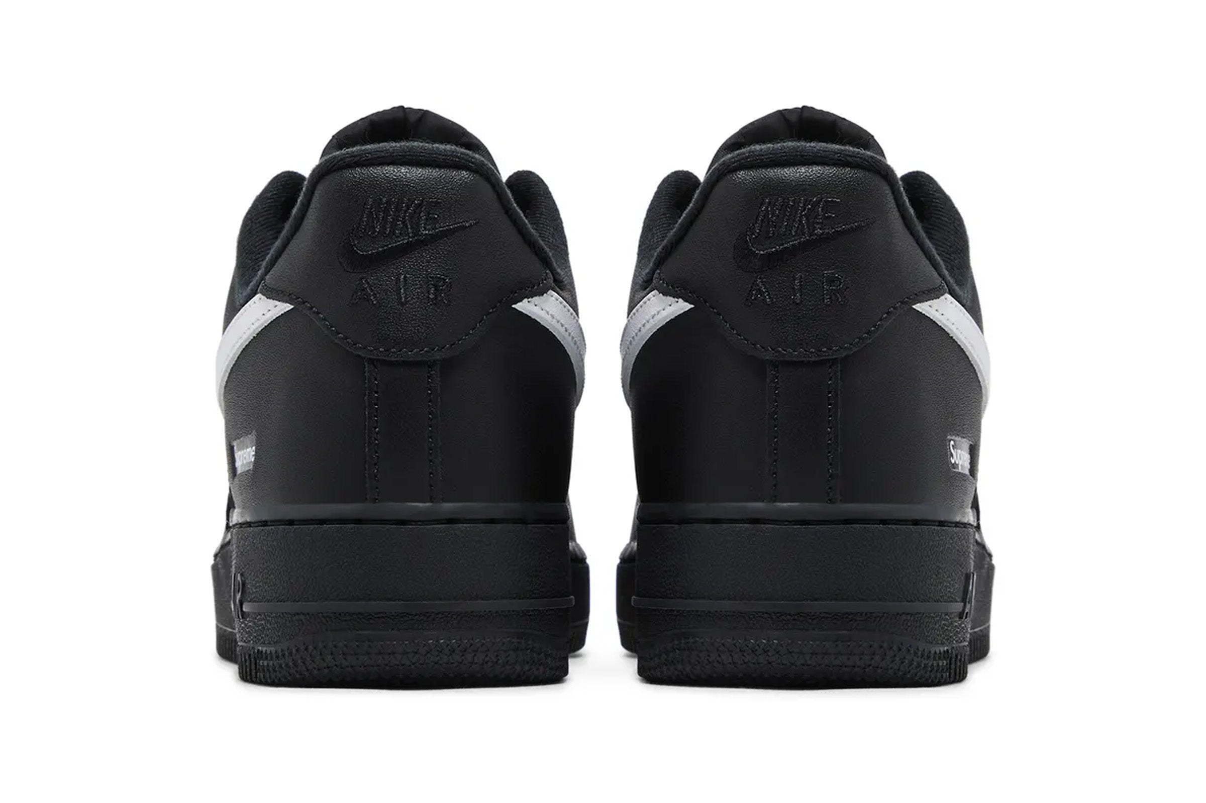 Nike x Supreme Air Force 1 Low Black White - 2